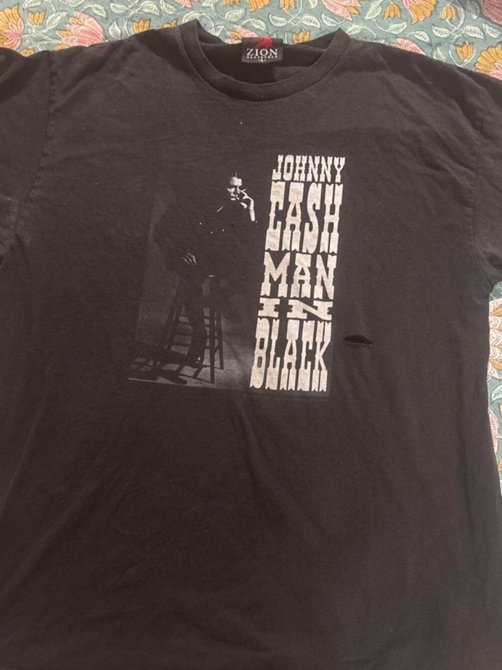 Zion Rootswear Johnny Cash Graphic Tee